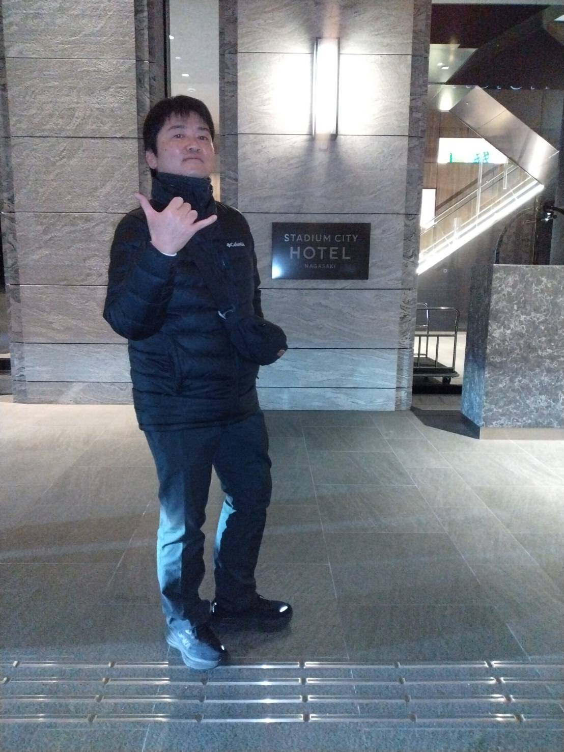 長崎観光の様子